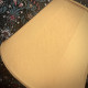 Light Gold Fabric Tapered Empire Lampshade