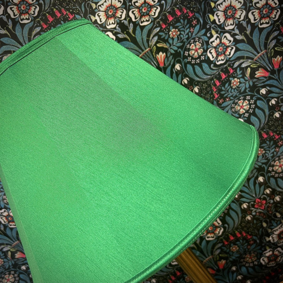 Emerald Green Fabric Tapered Empire Lampshade
