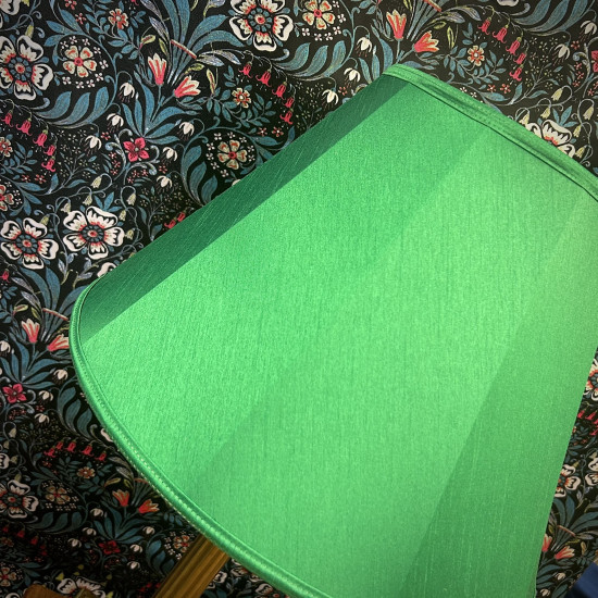 Emerald Green Fabric Tapered Empire Lampshade