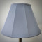 Flint Grey Fabric Tapered Empire Lampshade