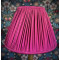 Fuchsia Pink Gathered Fabric Lampshade