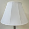 Ivory Cream Fabric Tapered Empire Lampshade