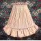Pink Ruffled Fabric Lampshade