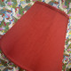 Red Fabric Tapered Empire Lampshade Red Fabric Tapered Empire Lampshade
