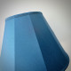 Slate Blue Fabric Tapered Empire Lampshade Slate Blue Fabric Tapered Empire Lampshade