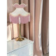 Ivory and Pink Victorian Fabric Lampshades