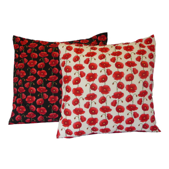 Poppies Poppy Fabric Cushion Covers