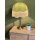 Olive Green Dome Fabric Lampshades