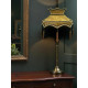Paisley Jacquard Gold Black Dorchester Downton Abbey Crown Lampshade
