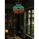 Holly Green Dorchester Downton Abbey Crown Fabric Lampshade