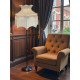 Oyster Dorchester Downton Abbey Crown Fabric Lampshade