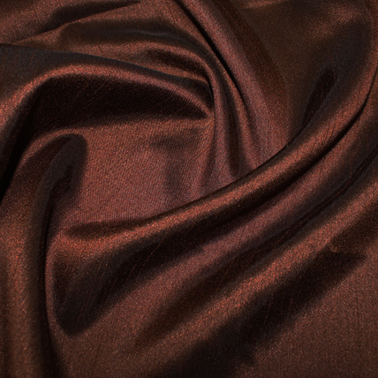 Chocolate Brown Dupion Swatch Chocolate Brown Dupion Swatch