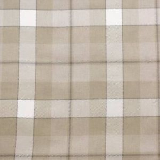 Natural Cream Check Swatch Natural Cream Check Swatch