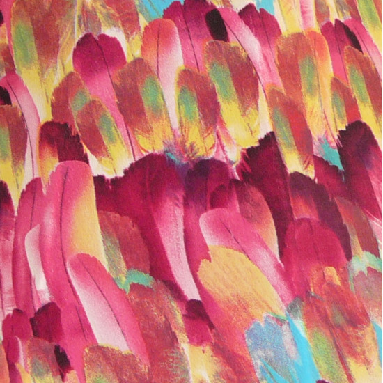 Hot Pink Feather Swatch