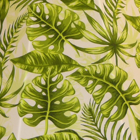Green Tropical Leaf Swatch