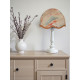 Beige Flamingo Dome Modern Fabric Lampshades
