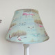 Blue Flamingo Fabric Tapered Empire Lampshade