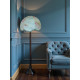 Blue Flamingo Dome Modern Fabric Lampshades