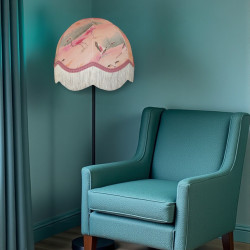 Pink Flamingo Fabric Tapered Empire Lampshade