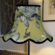 Green Hydrangea Floral Modern Fabric Lampshades