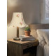 Cream Bouquet Floral Modern Fabric Lampshade