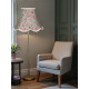 Green Floral Modern Fabric Lampshades