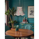 Green Floral Modern Fabric Lampshades