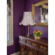 Lilac Floral Modern Fabric Lampshades