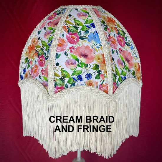 Vibrant Floral Parachute Lampshade