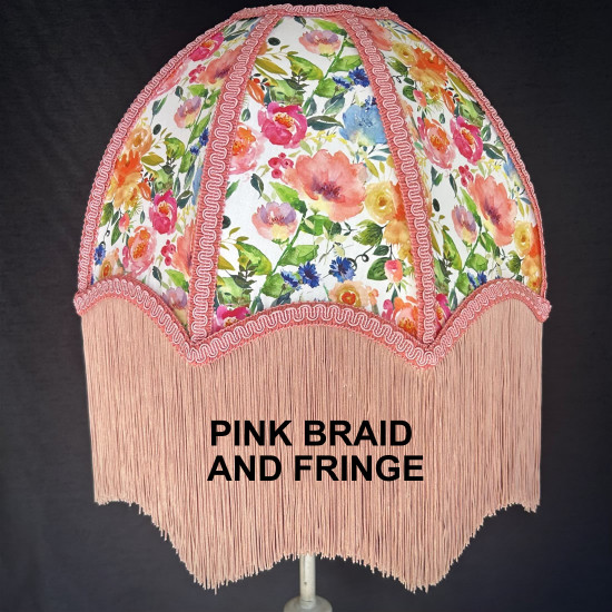 Vibrant Floral Parachute Lampshade