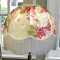 Chintz Floral Cream Dome Lampshade