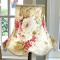 Chintz Floral Modern Fabric Scalloped Lampshade
