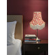 Cream Poppy Scalloped Fabric Lampshades