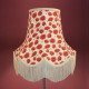 Cream Poppy Scalloped Fabric Lampshades Cream Poppy Scalloped Fabric Lampshades