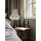Grey and Cream Floral Fabric Lampshades