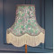 Grey and Cream Floral Fabric Lampshades