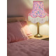Pink Floral Fabric Lampshades