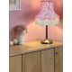 Pink Floral Fabric Lampshades