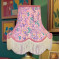 Pink Floral Fabric Lampshades