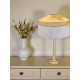 Corn Gold and Cream Gathered Tiffany Lampshade