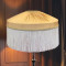 Corn Gold and Cream Gathered Tiffany Lampshade