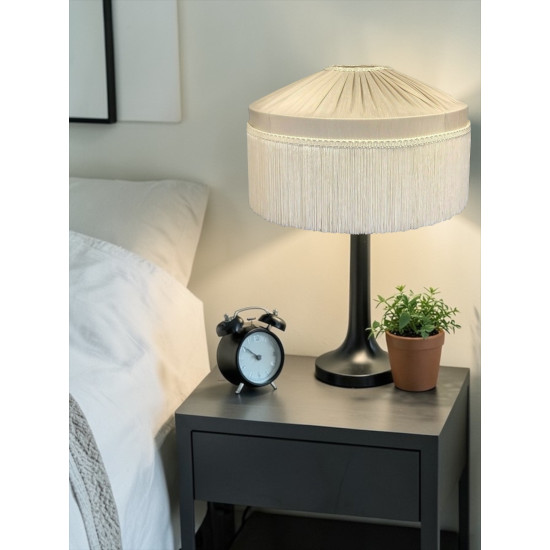 Oyster Gathered Tiffany Lampshades