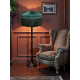 Dark Green Gathered Tiffany Lampshade