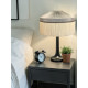 Silver Grey Gathered Tiffany Lampshades