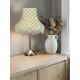 Pampas Green Gingham Check Fabric Lampshades