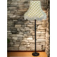 Pampas Green Gingham Check Fabric Lampshades