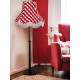 Rouge Red Gingham Check Fabric Lampshades