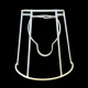 Half Shade Candle Frame