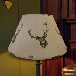 Stag Contemporary Fabric Lampshades