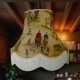 Tally Ho Hunting Scene Fabric Lampshades